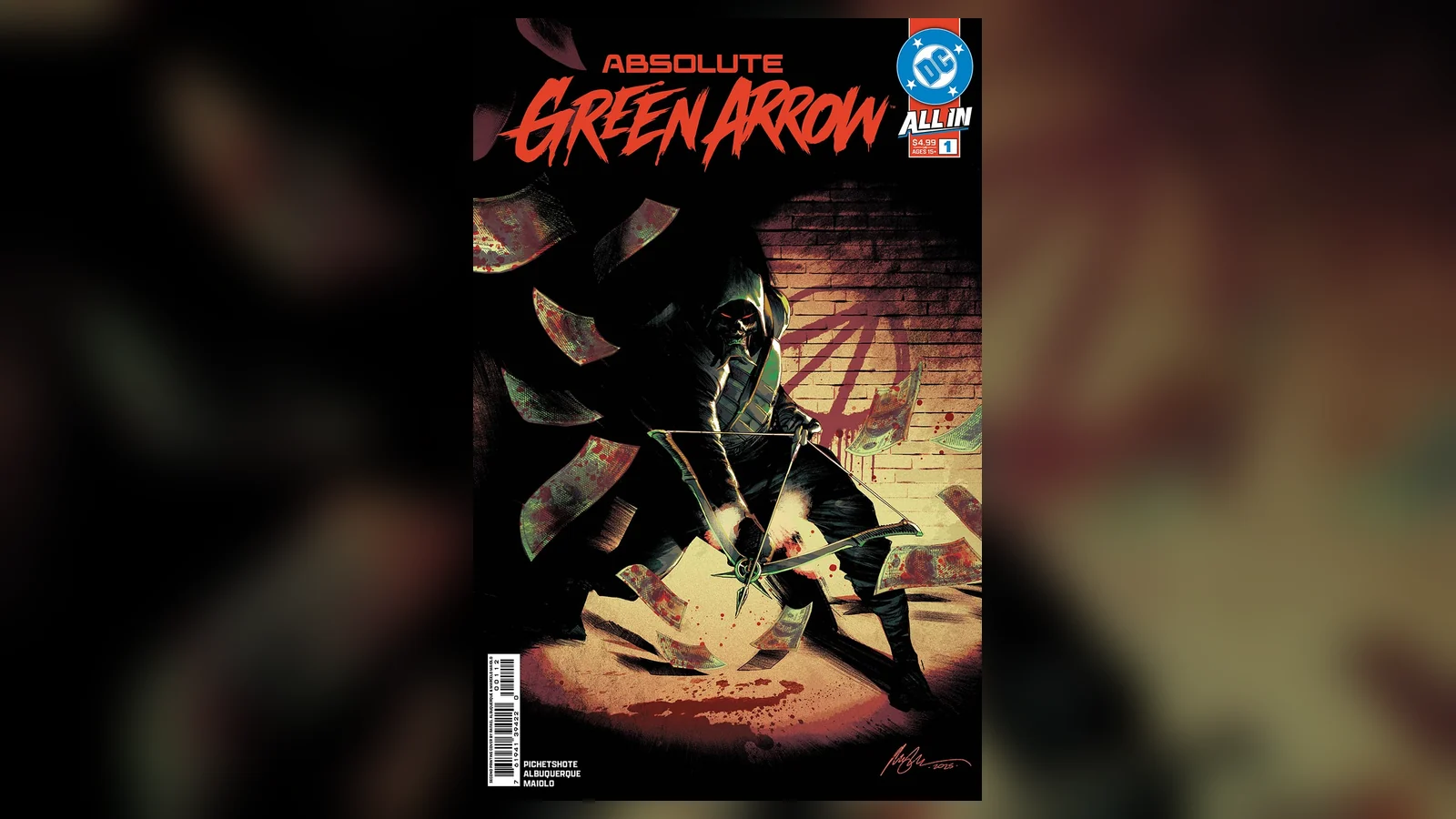 Absolute Green Arrow #1 comic cover artwork