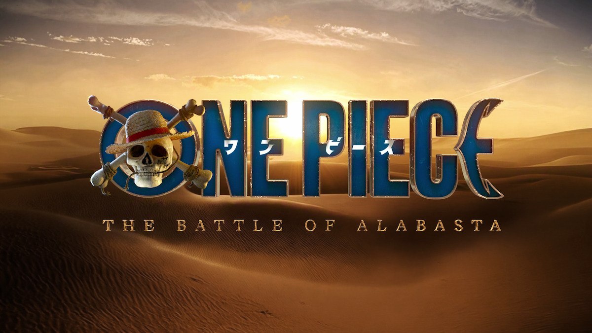Official title card for ONE PIECE: The Battle of Alabasta, Netflix's live-action Season 3, set for 2027.