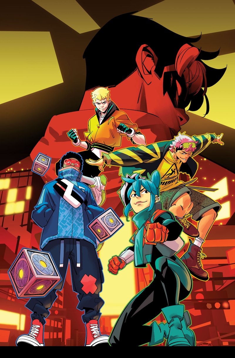 Cover of Teen Titans #1 (2026), art by Daniele Di Nicuolo.