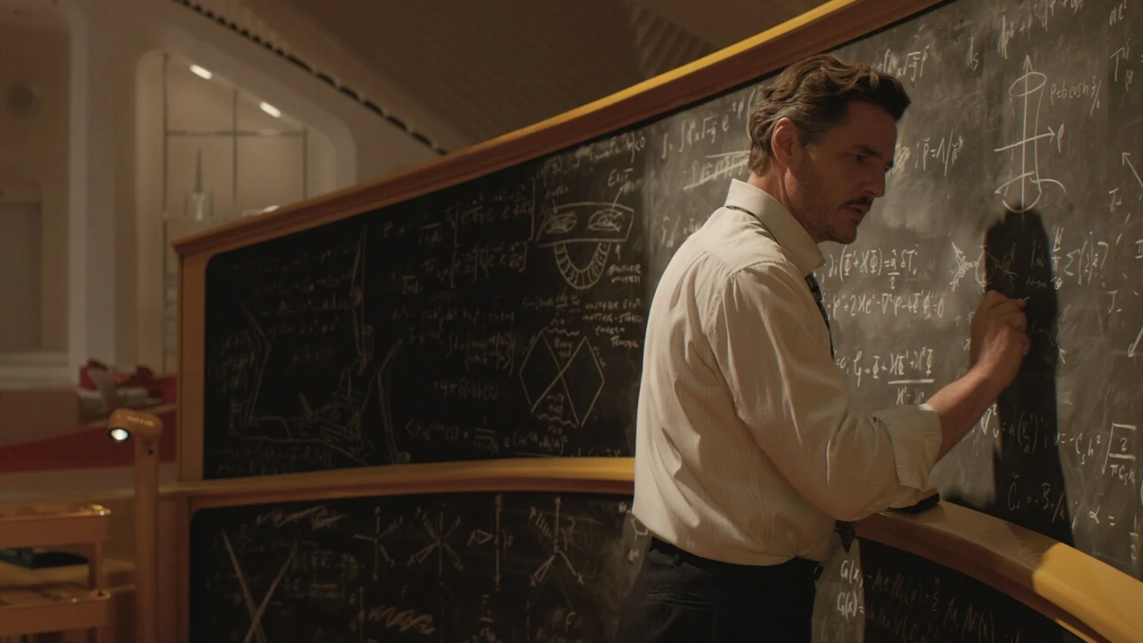 Pedro Pascal as Reed Richards in The Fantastic Four: First Steps