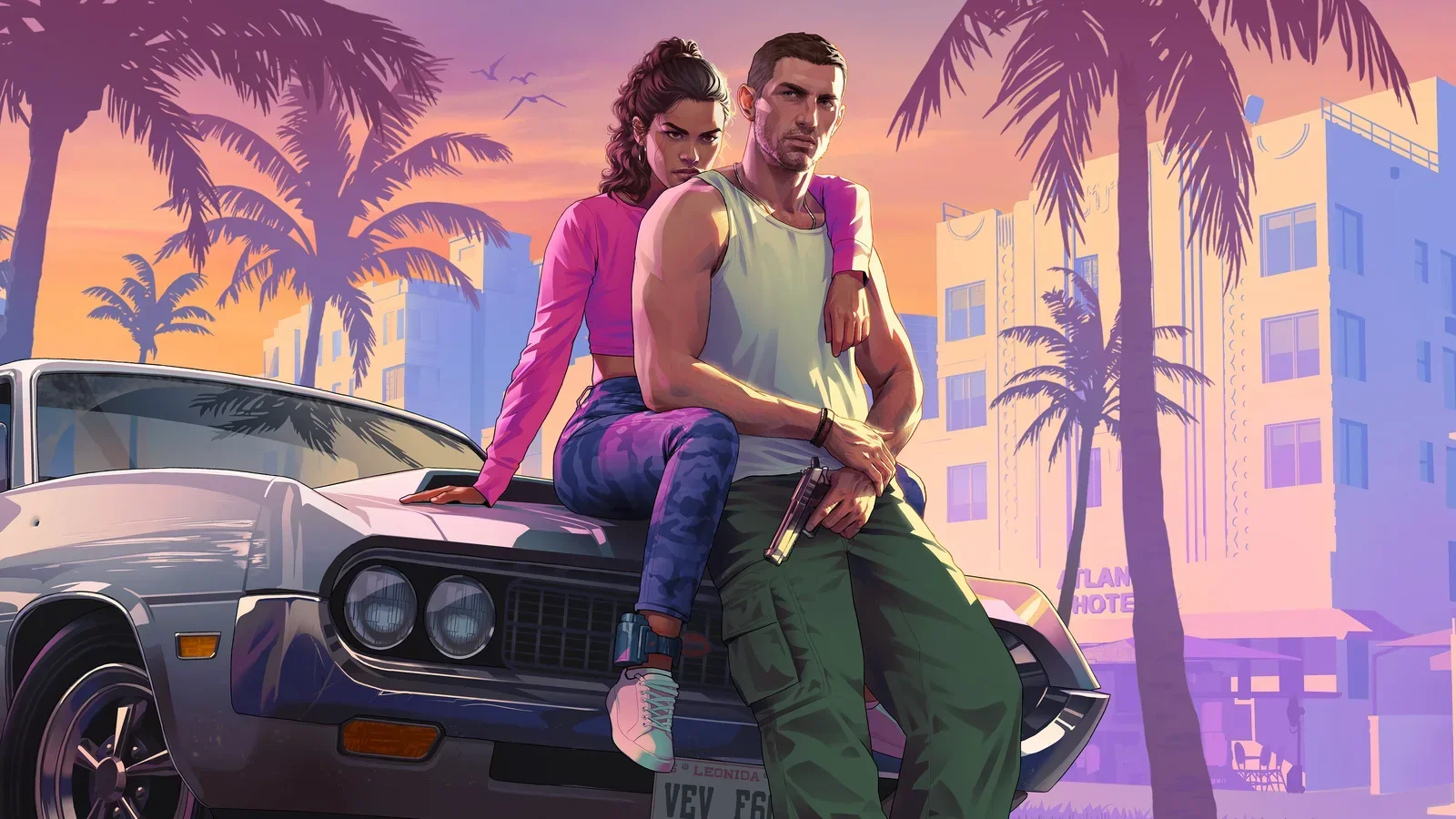 Lucia Caminos and Jason Duval in Grand Theft Auto VI