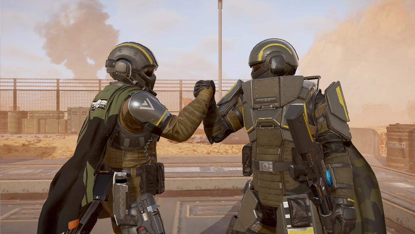 BFM-16 Tanker and BFM-220 Ironclad armor sets from the Helldivers 2 Ironclad Democracy Warbond.