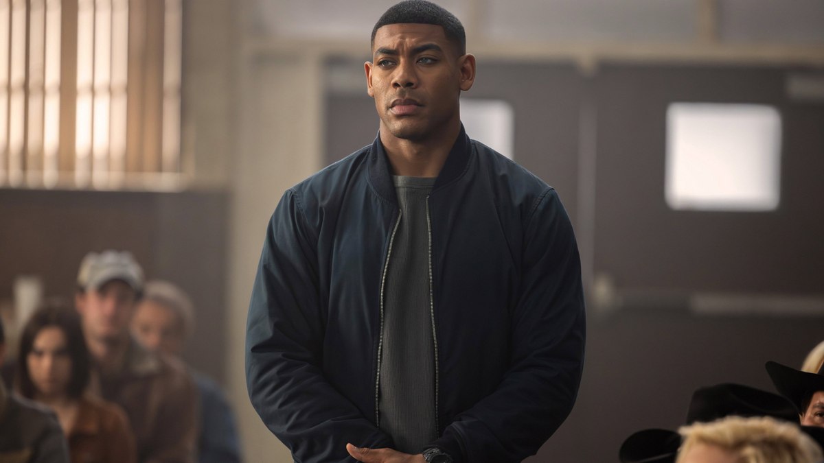 Aaron Pierre as John Stewart in HBO's Lanterns.