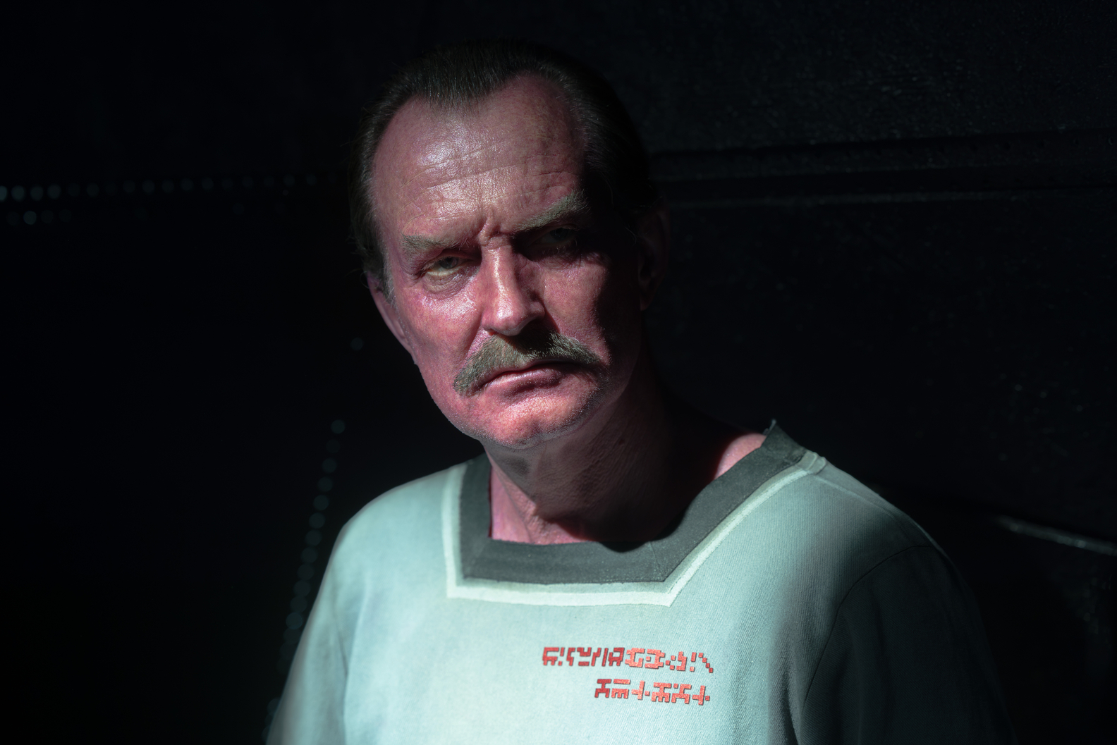 Sinestro, played by Ulrich Thomsen, appears in Lanterns Episode 2.