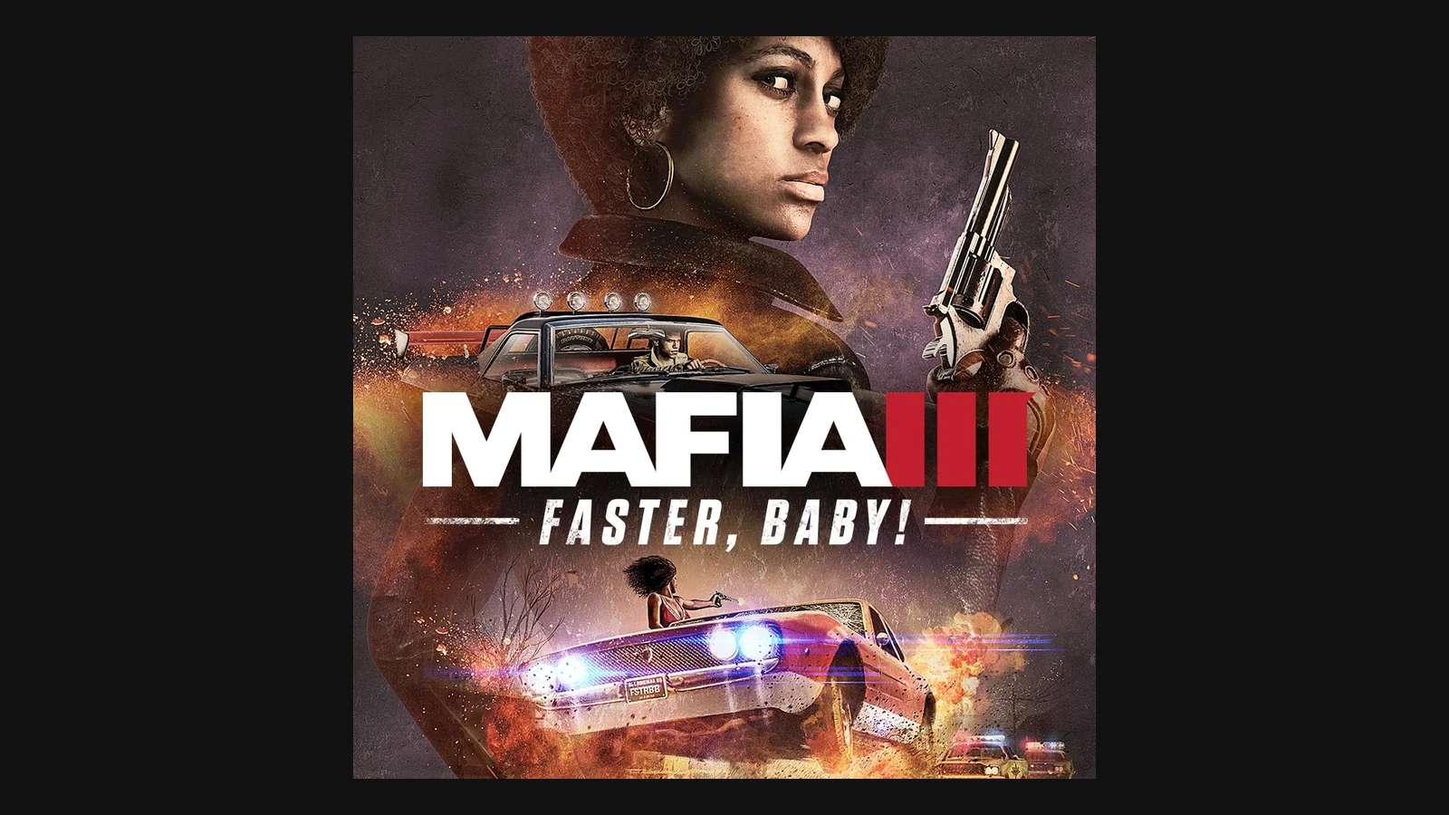 Mafia III Faster, Baby! DLC promotional artwork
