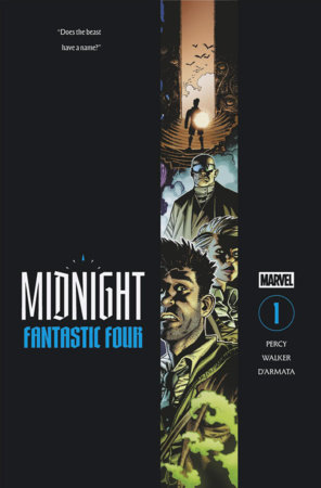 Kev Walker's main cover for Marvel Comics' Midnight Fantastic Four #1.