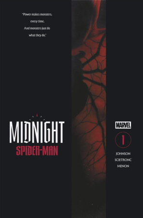 Steve Beach's main cover for Marvel Comics' Midnight Spider-Man #1.