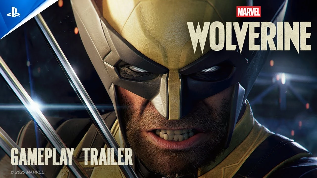 Wolverine with his adamantium claws extended in official Marvel's Wolverine promotional artwork.