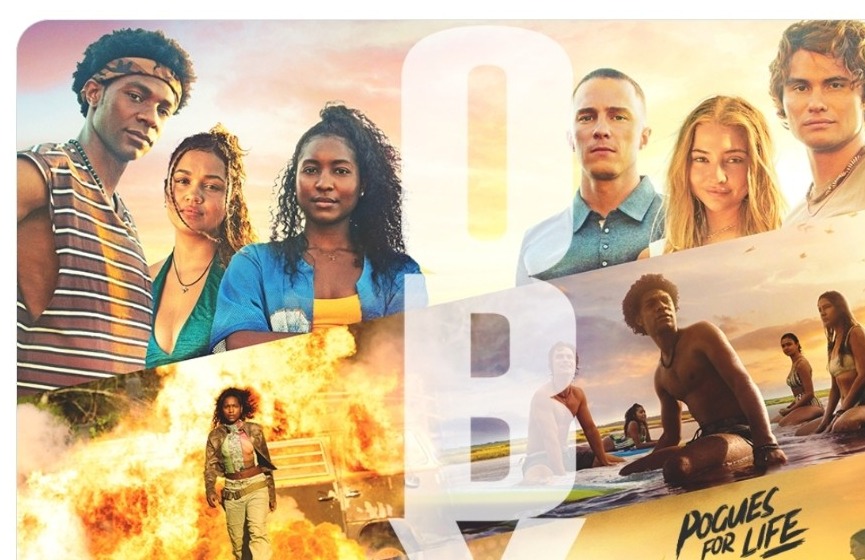 Outer Banks Season 5 promotional artwork featuring the returning Pogues