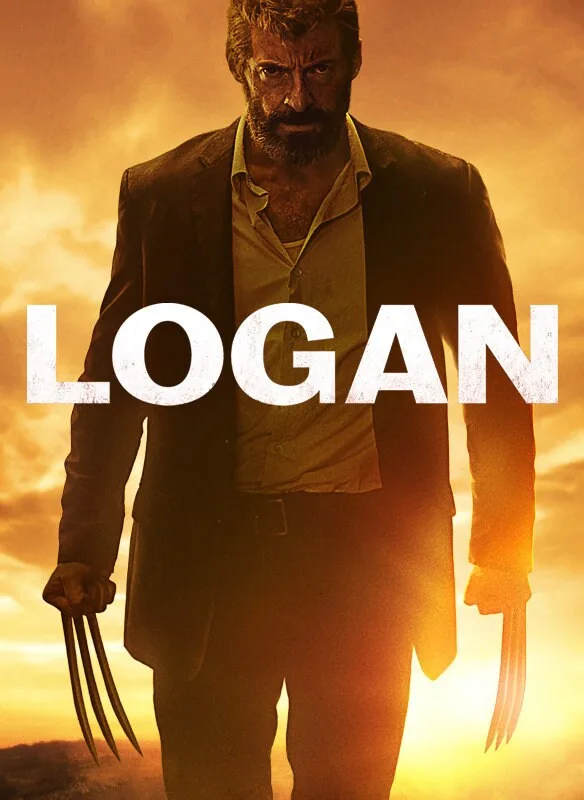 Poster for Logan showing Hugh Jackman as Logan.