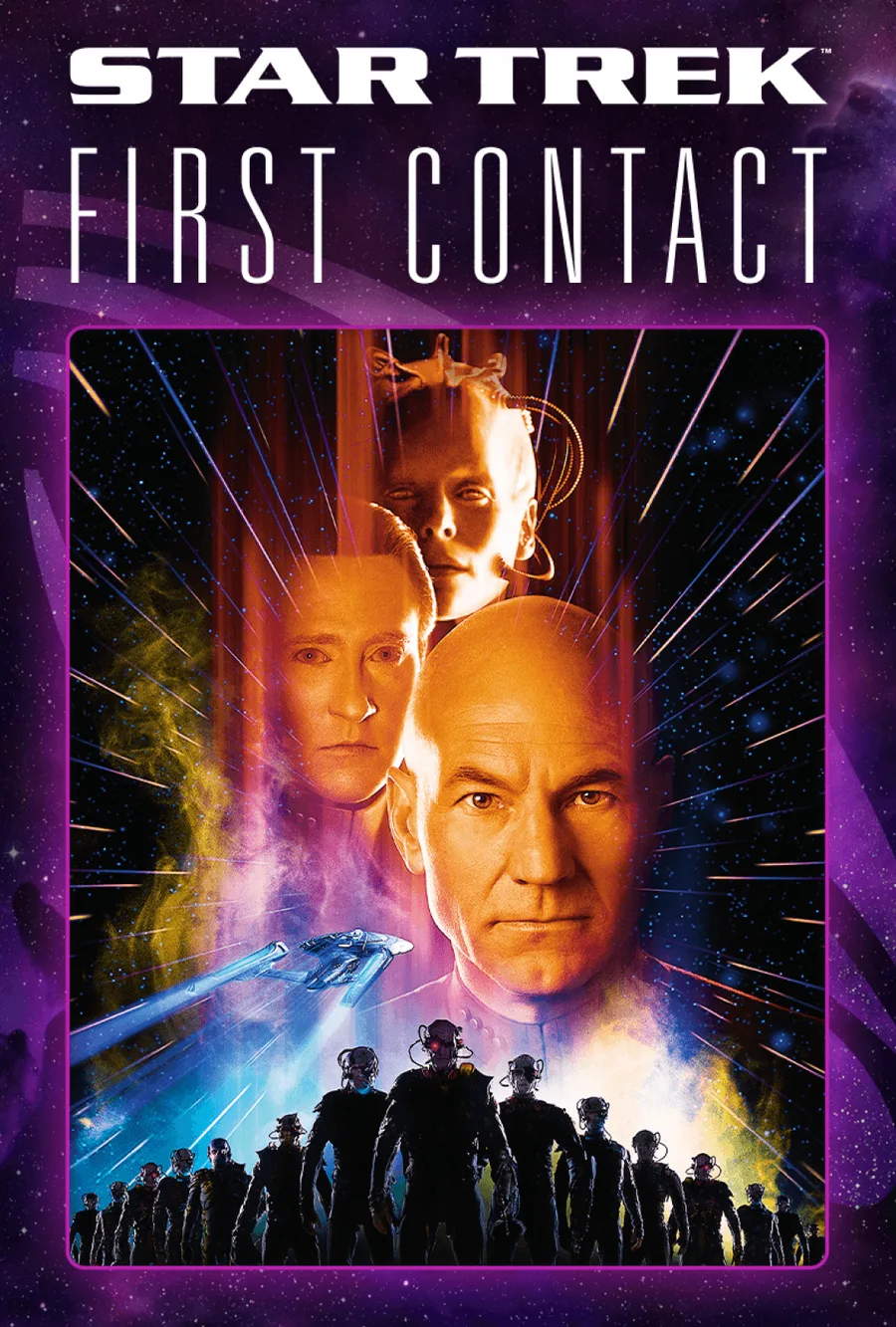 Key art for Star Trek: First Contact.