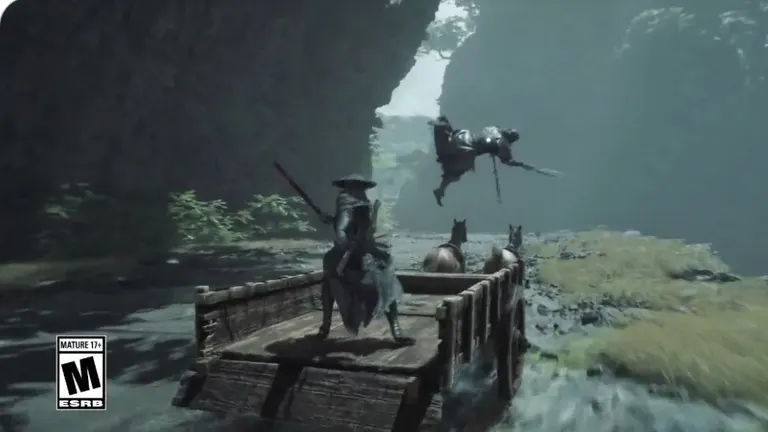 Soul fighting enemies in official Phantom Blade Zero gameplay footage