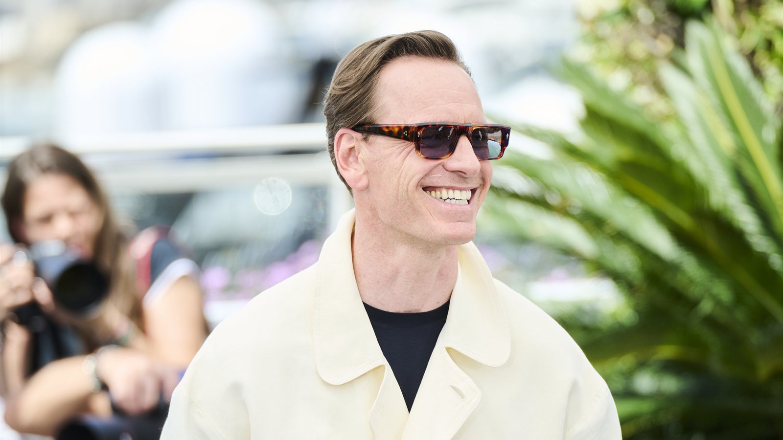 Michael Fassbender at the 2026 Cannes Film Festival.
