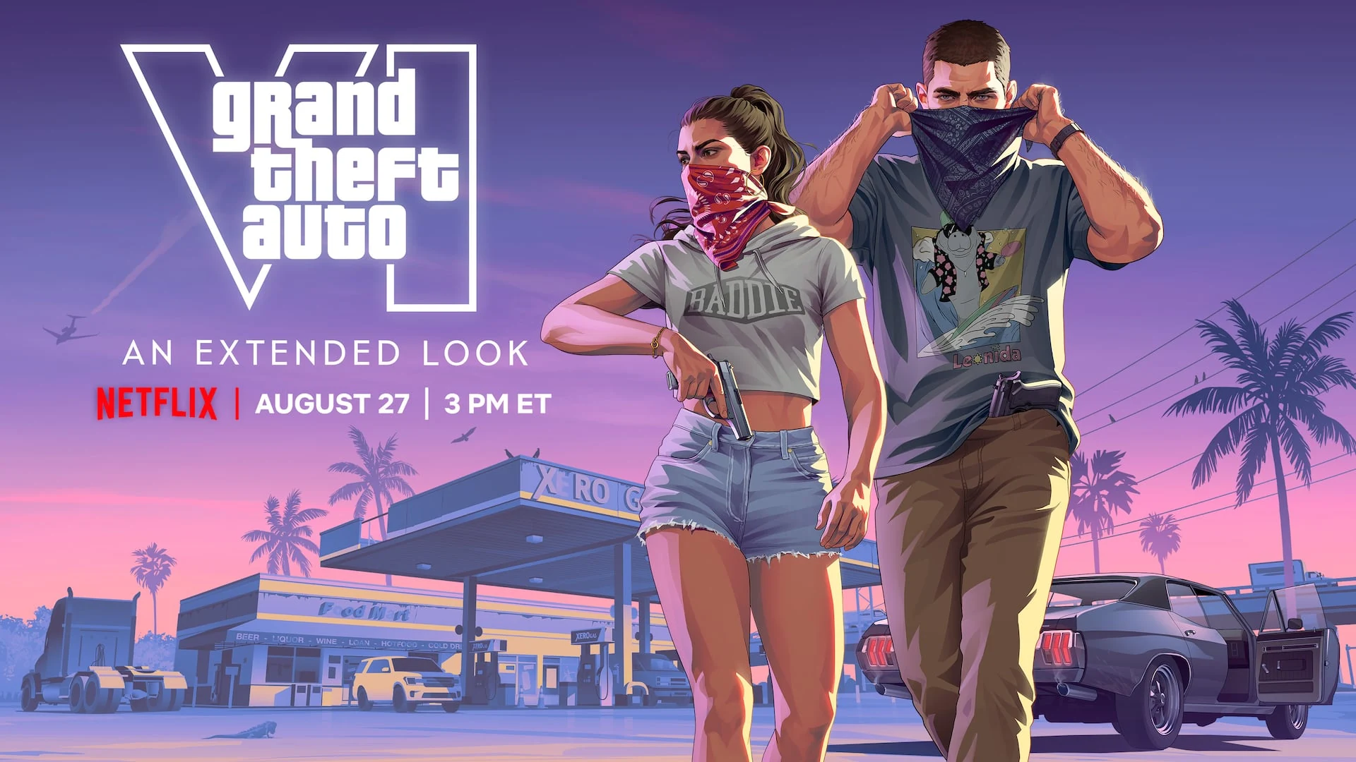 Official Rockstar Games artwork for Grand Theft Auto VI: An Extended Look