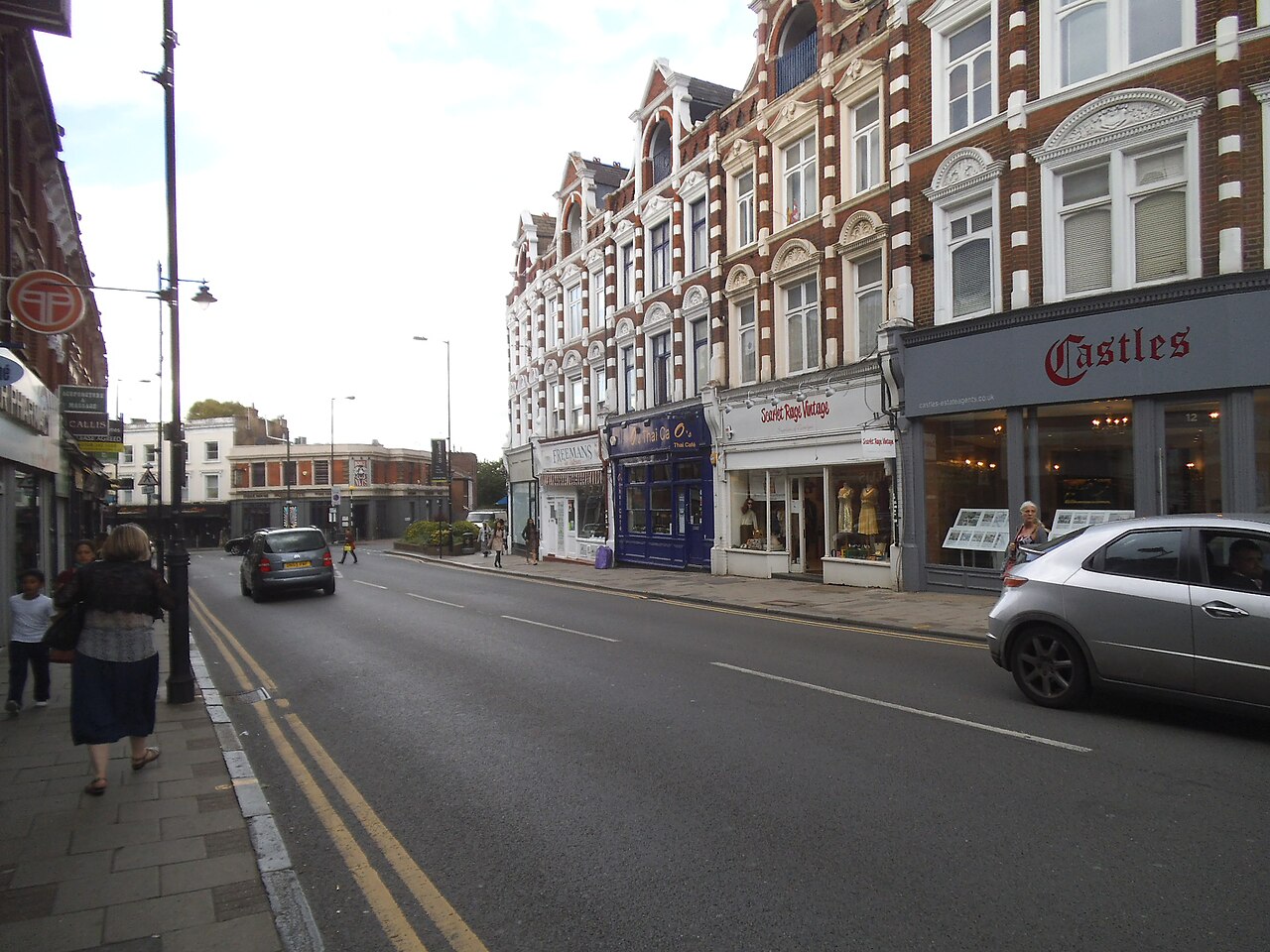 Crouch End Broadway in North London.
