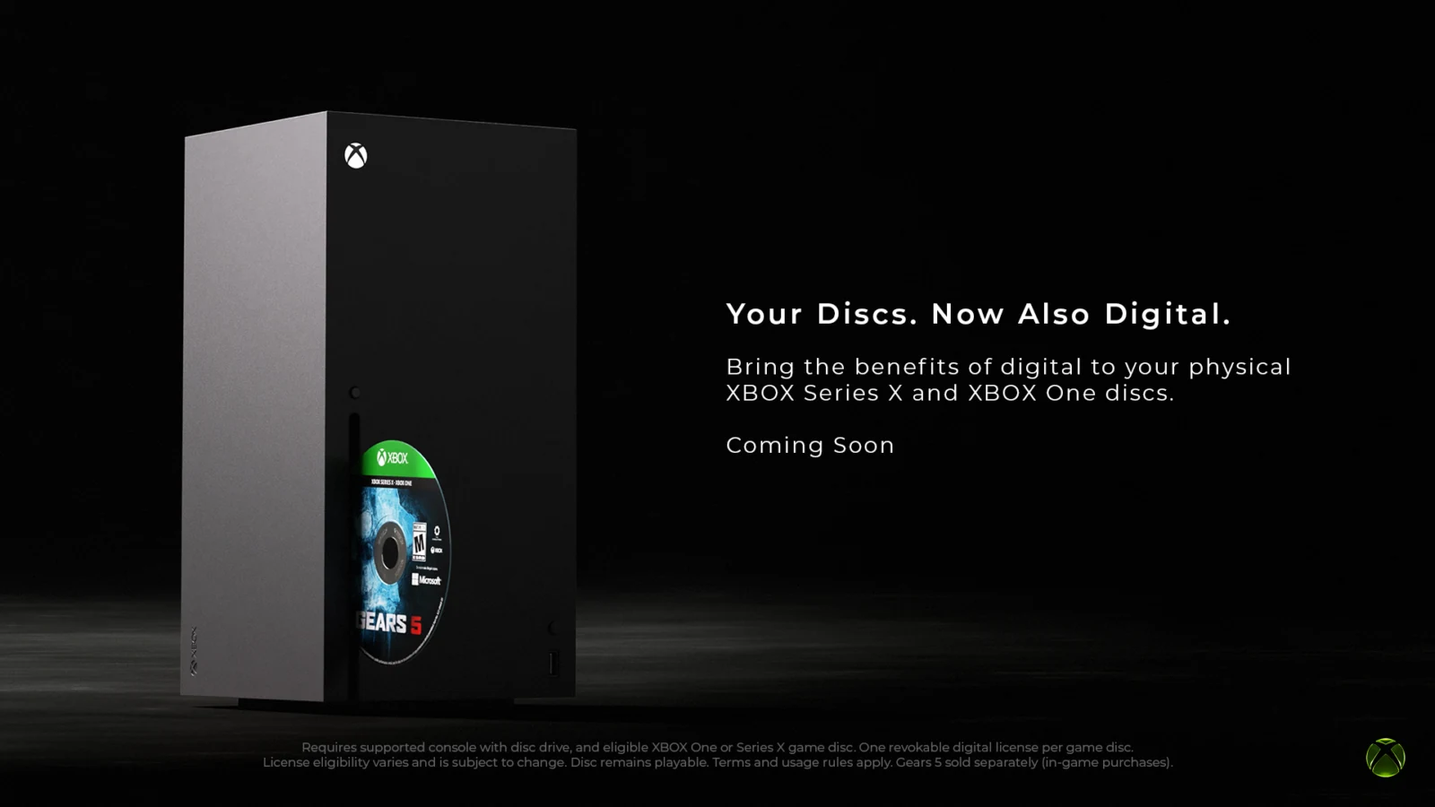 Official Xbox artwork accompanying the disc-to-digital announcement